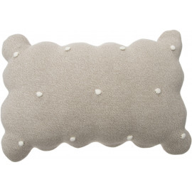 Coussin rectangle pour enfant en coton Biscuit Lorena Canals