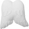 Coussin blanc en coton pour enfant Angel Wings Lorena Canals