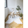 Coussin blanc en coton pour enfant Angel Wings Lorena Canals