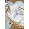 Coussin blanc en coton pour enfant Angel Wings Lorena Canals