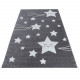 Tapis rose pour enfant rectangle Suzy