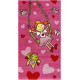 Tapis pour chambre de fille rose Pinky Queeny Sigikid