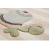 Tapis pour enfant rose Happy Friends Sigikid