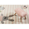 Tapis pour enfant rose Happy Friends Sigikid