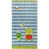 Tapis Sigikid pour enfant bleu Fortis Frog