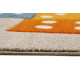 Tapis enfant à courtes mèches taupe Bandidoleros Sigikid