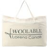 Tapis beige ethnique shaggy en laine lavable en machine Kachina Lorena Canals