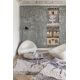 Tapis beige ethnique shaggy en laine lavable en machine Kachina Lorena Canals