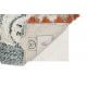 Tapis beige ethnique shaggy en laine lavable en machine Kachina Lorena Canals