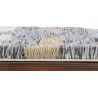 Tapis beige ethnique shaggy en laine lavable en machine Kachina Lorena Canals