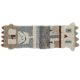 Tapis beige ethnique shaggy en laine lavable en machine Kachina Lorena Canals