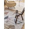 Tapis ethnique en laine lavable en machine ivoire Tuba Lorena Canals