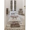 Tapis ethnique en laine lavable en machine avec franges beige Zuni Lorena Canals