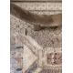 Tapis ethnique en laine lavable en machine avec franges beige Zuni Lorena Canals