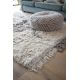 Tapis ethnique en laine lavable en machine avec franges beige Zuni Lorena Canals