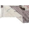 Tapis ethnique en laine lavable en machine avec franges beige Zuni Lorena Canals