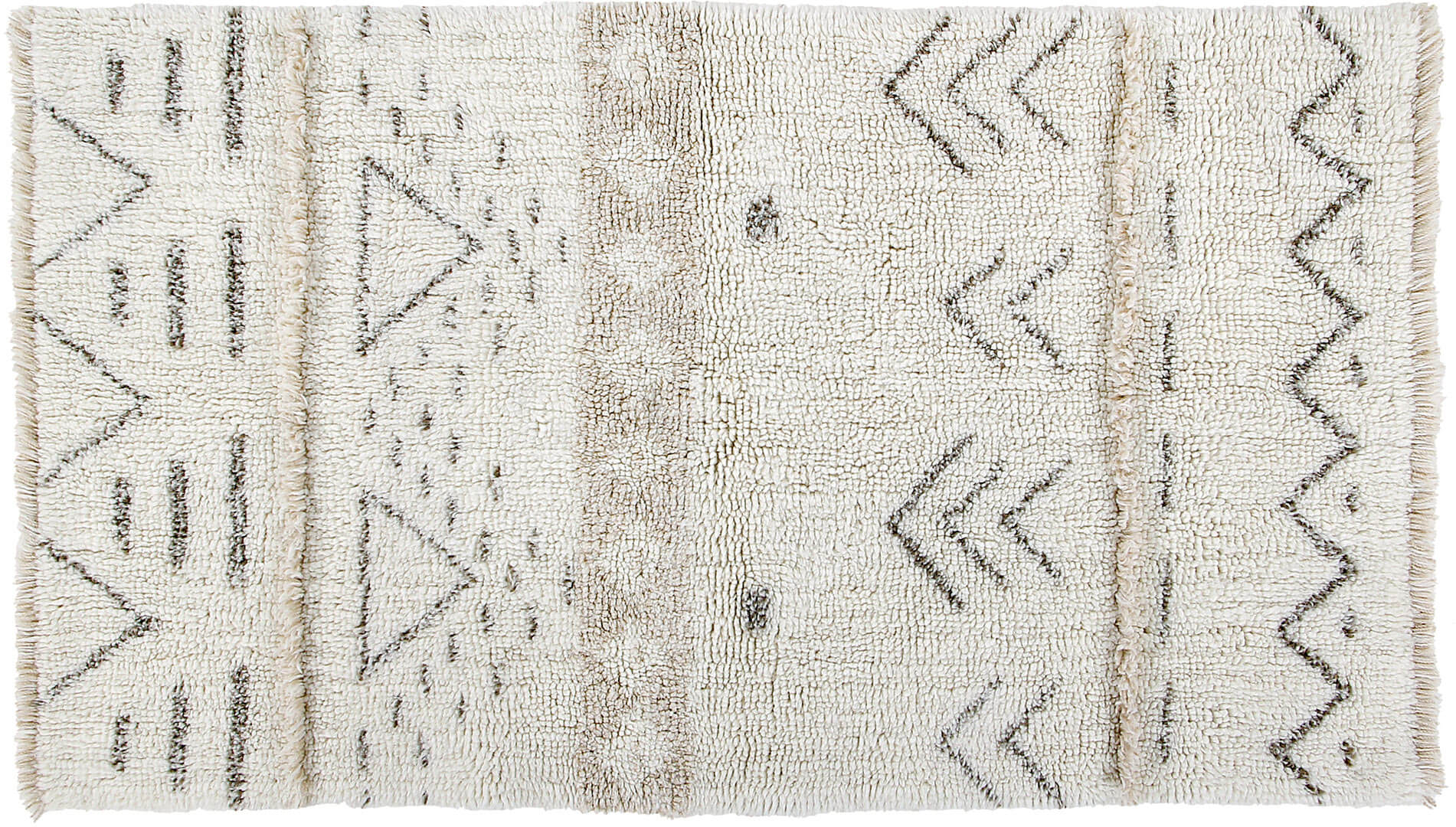 Tapis berbère en laine lavable en machine ethnique Lakota Lorena Canals