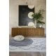 Tapis en laine shaggy gris lavable en machine ethnique Bereber Soul Lorena Canals