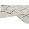 Tapis en laine shaggy gris lavable en machine ethnique Bereber Soul Lorena Canals