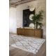 Tapis en laine shaggy gris lavable en machine ethnique Bereber Soul Lorena Canals