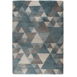 Tapis scandinave rectangle géométrique intérieur Nuru