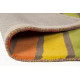 Tapis rectangle multicolore en laine moderne Candy