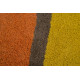 Tapis rectangle multicolore en laine moderne Candy