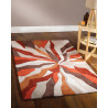 Tapis en polyester moderne pour salon Splinter