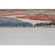 Tapis effet 3D pour salon graphique multicolore Yara