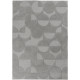 Tapis géométrique en laine design rectangle Gigi