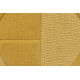 Tapis géométrique en laine design rectangle Gigi