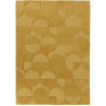 Tapis géométrique en laine design rectangle Gigi