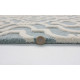 Tapis baroque avec effet 3D pour salon gris Amira