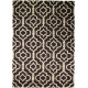 Tapis baroque avec effet 3D pour salon gris Amira