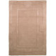 Tapis uni avec bordure effet 3D en laine Apollo