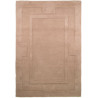 Tapis uni avec bordure effet 3D en laine Apollo