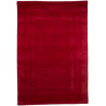 Tapis uni avec bordure effet 3D en laine Apollo