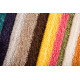 Tapis rayé pour salon design multicolore Tango