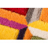 Tapis cubique multicolore moderne pour salon Waltz