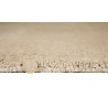 Tapis contemporain uni effet bordure en laine Siena