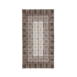 Tapis design intérieur cubique shaggy Cube
