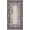 Tapis design intérieur cubique shaggy Cube