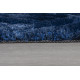 Tapis shaggy effet 3D courbe rectangle Furrow