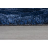 Tapis shaggy effet 3D courbe rectangle Furrow