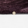 Tapis shaggy effet 3D courbe rectangle Furrow