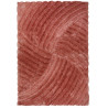 Tapis shaggy effet 3D courbe rectangle Furrow