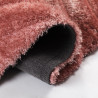 Tapis shaggy effet 3D courbe rectangle Furrow