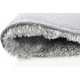 Tapis shaggy effet 3D courbe rectangle Furrow
