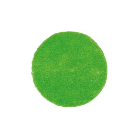 Tapis rond vert fluo uni Las Vegas par Papilio