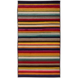 Tapis rayé pour salon design multicolore Tango